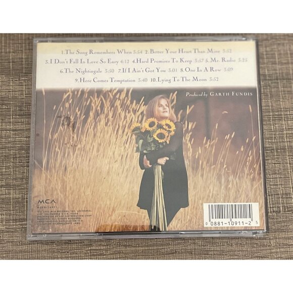 Trisha Yearwood "The Song Remembers When" CD Album Country Music - Picture 2 of 5